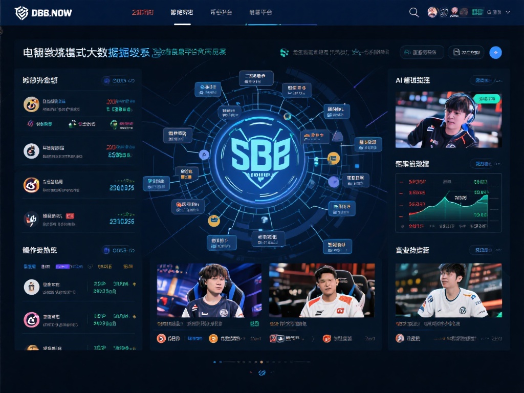 全面覆盖的数据挖掘体系
与传统电竞信息平台不同，